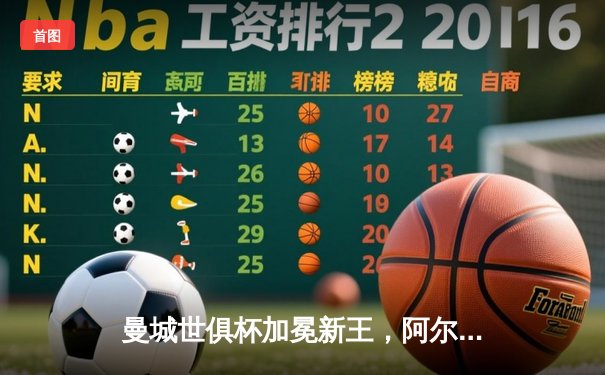 曼城世俱杯加冕新王，阿尔瓦雷斯闪耀决赛